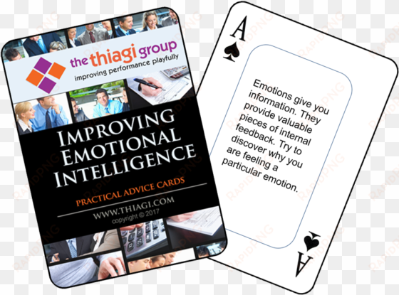 improving ei graphic - emotional intelligence deck game