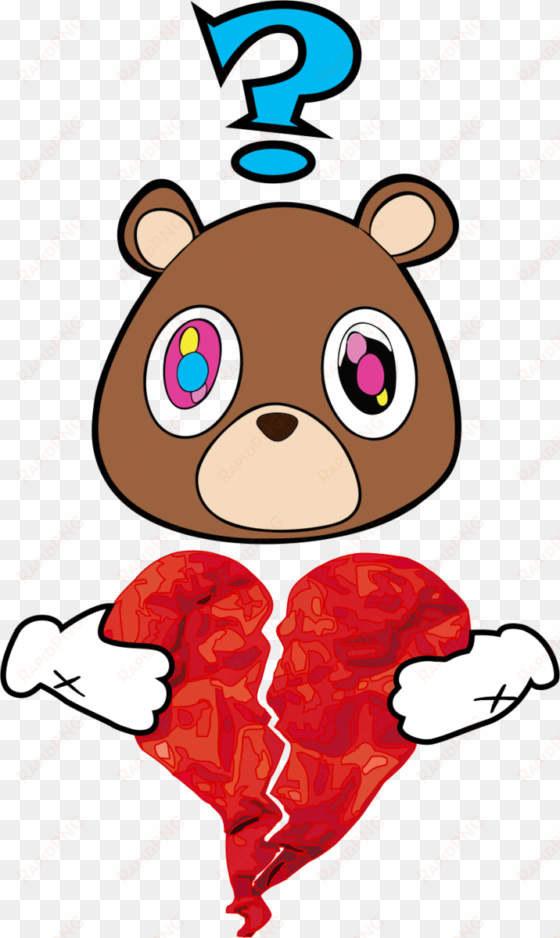 in search of mr west - kanye west bear face