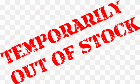 In Stock Png - Temporarily Out Of Stock Sign transparent png image