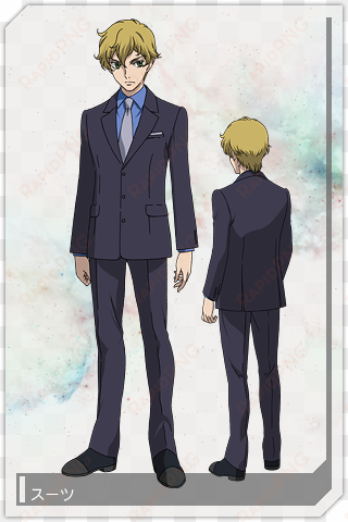 in suit - gundam oo graham acre