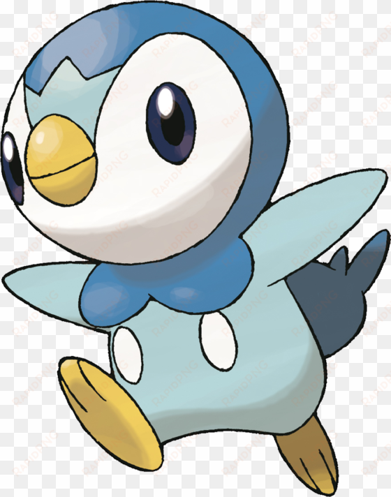 in the games, however, even when fully evolved into - pokemon piplup