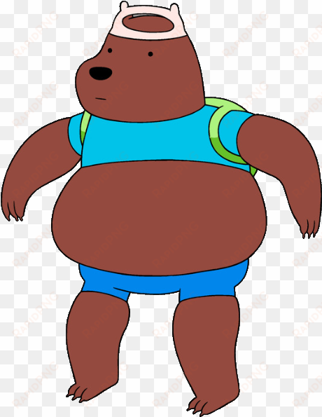 in your footsteps bear - adventure time grizzly bear