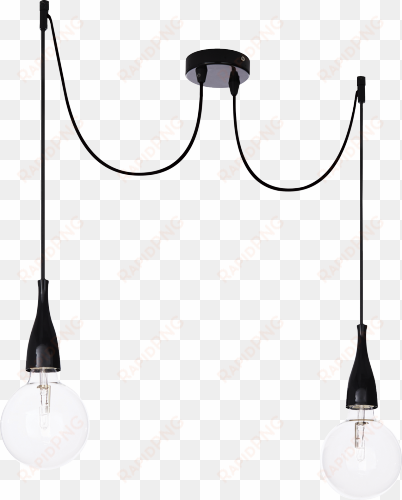 Incandescent Bulb Hanging Light Design/ Retro/ Black/ - Ideal Lux 112671 Pendant Light Fitting Minimal Sp2 transparent png image