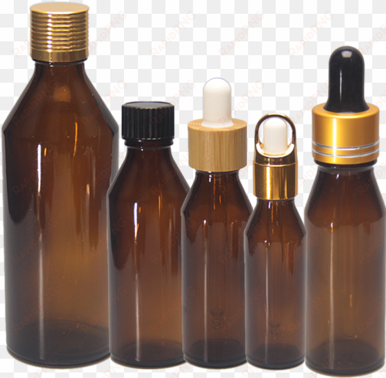 inclined shoulder glass bottle for essential oils - oil perfume bottle png