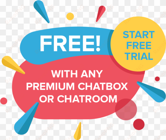included with any premium chatbox/chatroom - circle