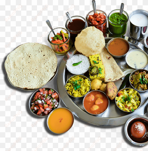 indian food png banner free library - indian veg thali png