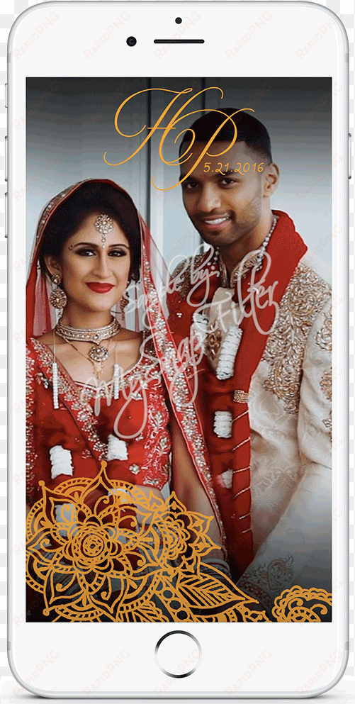 indian wedding snapchat filter