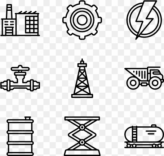 industrial processes - eps wedding icons vector free download