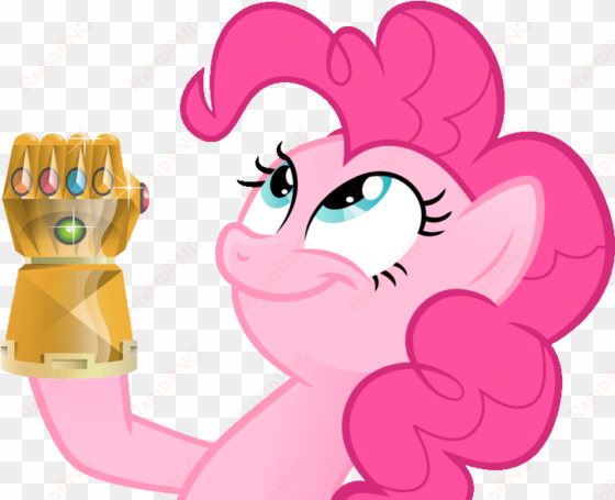 infinity gauntlet, look what pinkie found, marvel comics, - pinkie pie noose