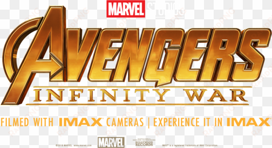 infinity war the imax experience - avengers infinity war logo png