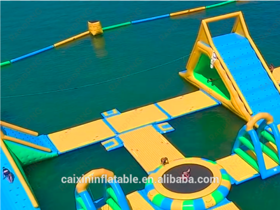 inflatable water floating island,water toys for the - water