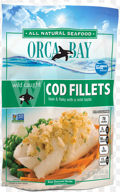 ingredients - orca bay seafoods flounder, wild caught, fillets -