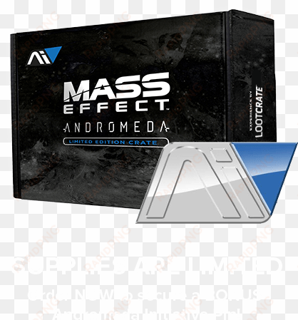 initial orders will receive this mass effect andromeda - mass effect andromeda loot crate