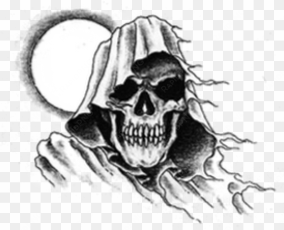 ink drawing grim reaper - tattoo png