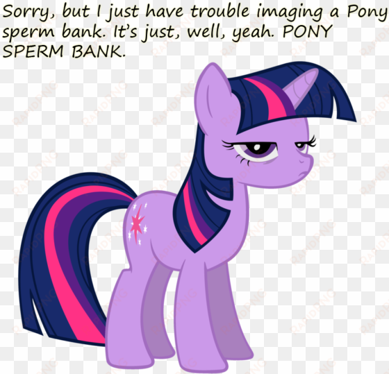 insane pony thread, safe, sperm bank, twilight sparkle - twilight sparkle unicorn