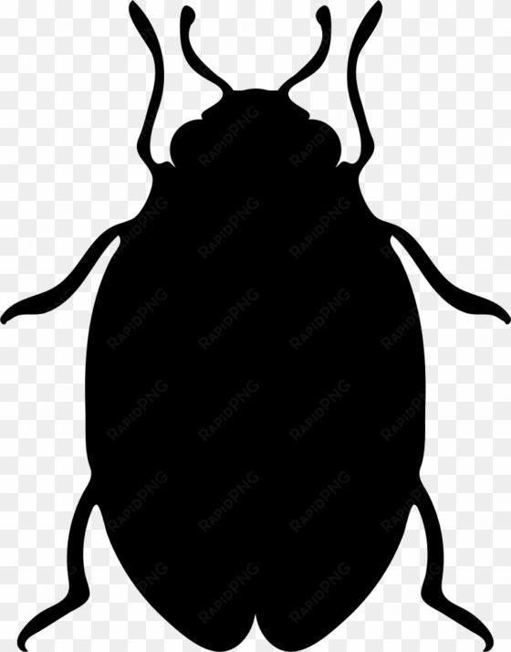 insect bed bug shape comments - insect icon png