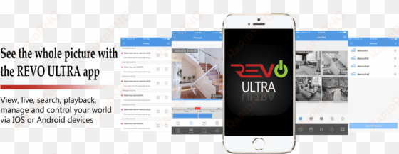 interacting with the new "revo ultra" series is a better - iphone