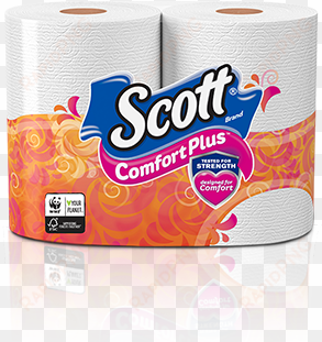 introducing new scott® comfortplus™ toilet paper, the - scott comfort plus bath tissue