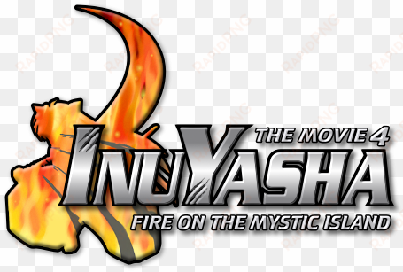 inuyasha the movie - inuyasha movie 4 logo