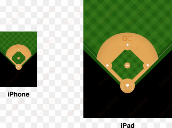 ipad field image - baseball field