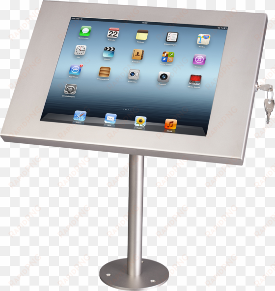 ipad transparent background download - manhattan - travel tablet stand - stand - black - for