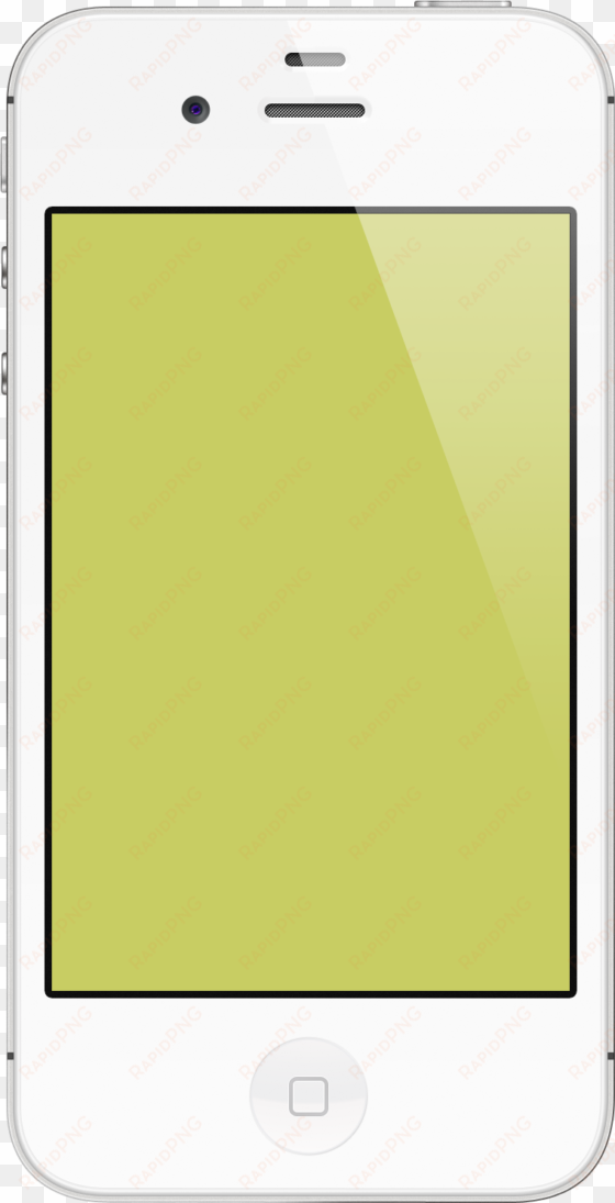Iphone 4s White Ysod - Flat Panel Display transparent png image