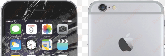 iphone 6 screen replacements available now - broken iphone 6 png