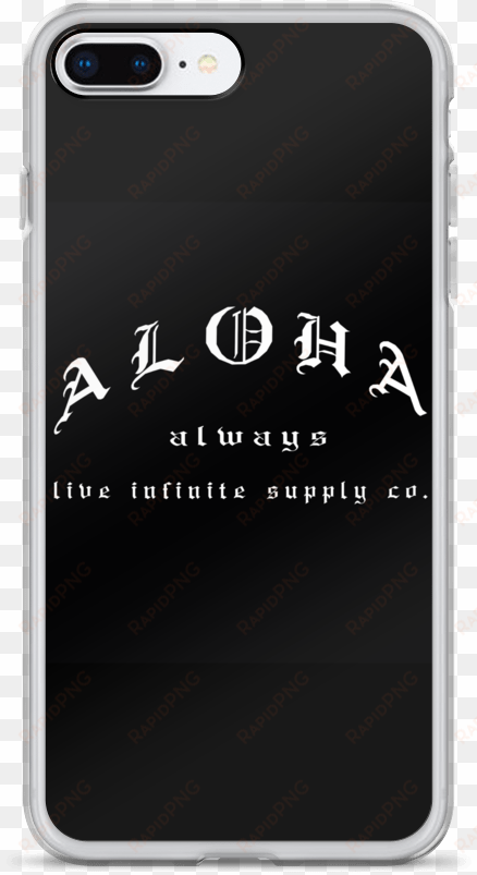 iphone 8 plus aloha always hardcase