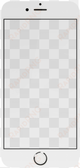 iphone png mockup of portrait white iphone 7 with different - iphone
