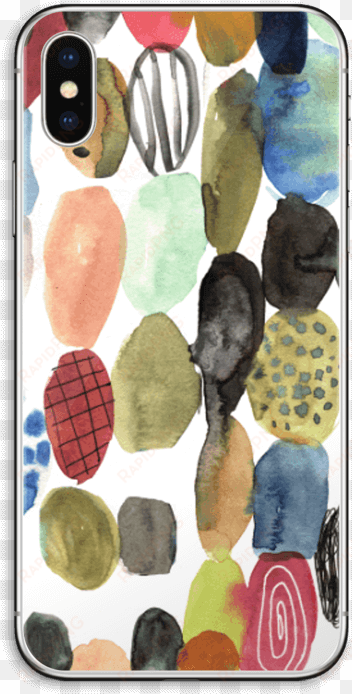 iphone x skin - watercolor painting