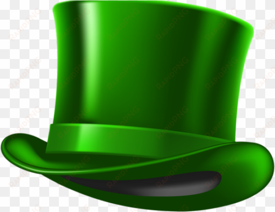 irish clipart green hat - st patrick day hat
