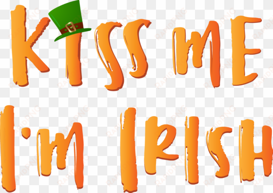 Irish Clipart Kiss Me transparent png image