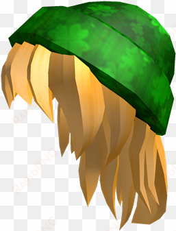 irish hairstylin' beanie and hair - roblox great hair day beanie