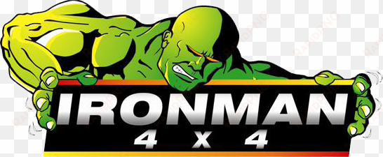 iron man - ironman 4x4 logo