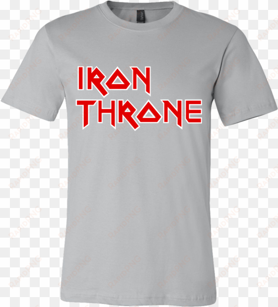 Iron Throne - Men's - Funny Police T Shirt transparent png image