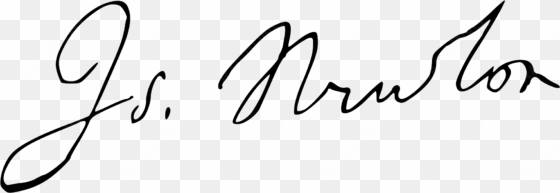 isaac newton autograph - isaac newton signature