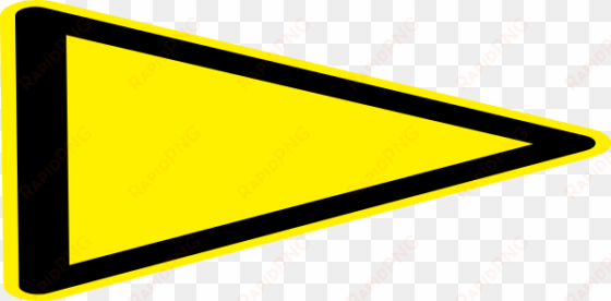 isosceles triangle - yellow triangle driving sign