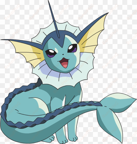 it can use a diverse moveset and is formidable in battle - pokemon vaporeon