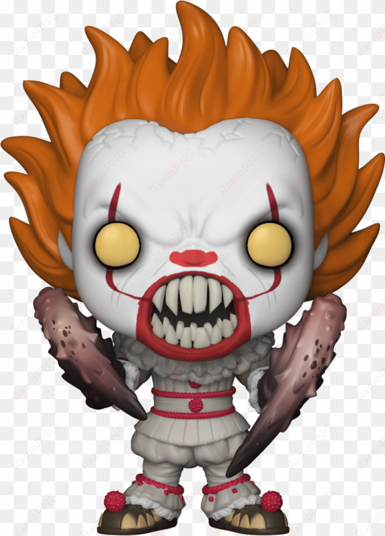 it pennywise spider legs pop - funko pop! movies: it - pennywise with boat