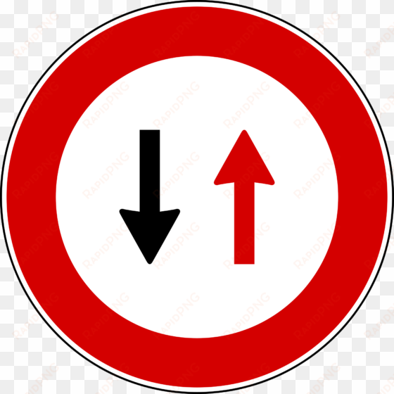 italian traffic signs - señal altura maxima png