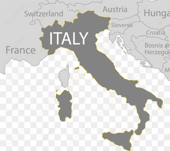 Italy Map - Amatrice Italy And Tectonic Plates transparent png image