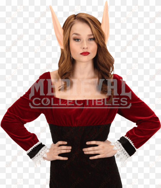 item - giant foam elf ears adult headband