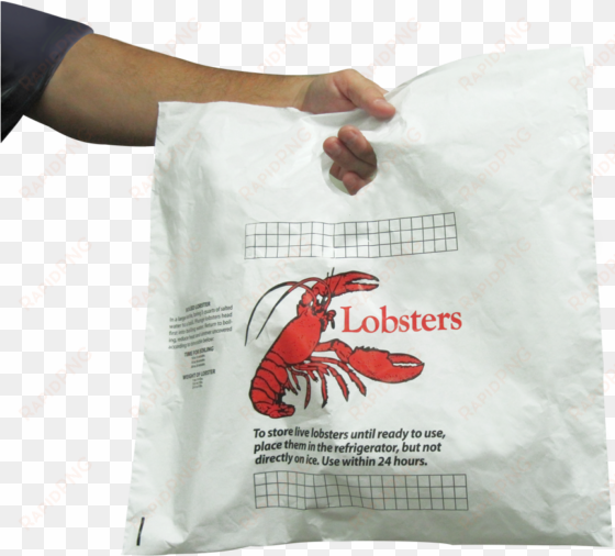 item - lobster in paper bag