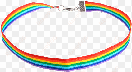 itgirl shop rainbow thick choker aesthetic apparel, - aesthetic tumblr clothes png