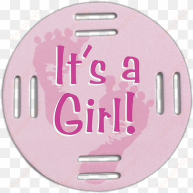 it's a girl fobbie - badge