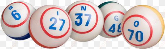 it's bingo time - bingo balls png