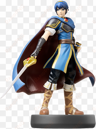 it's exciting that these figures are readily available - marth amiibo