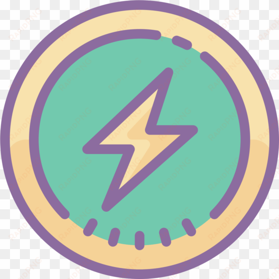 it's the picture of a lightning bolt to indicate electricity - icon