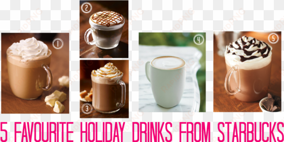 i've decided to feature five drinks i think are perfect - starbucks salted caramel hot chocolate