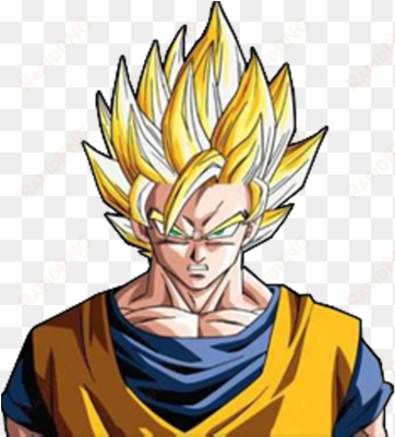 i've seen some "rounder" hair as well, usually in more - goku hair super saiyan